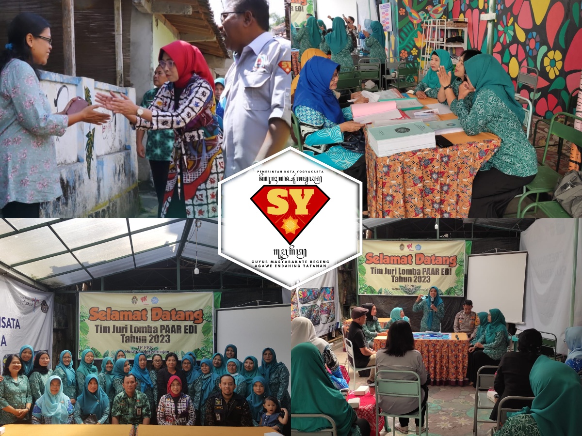 Kunjungan Lapangan Lomba PAAR EDI Tingkat Kota Yogyakarta Suryatmajan kedepankan Parenting dengan Pendekatan Budaya